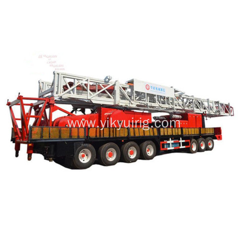 YK-WR750 Workover Rig for 8000m Gas Well Drilling